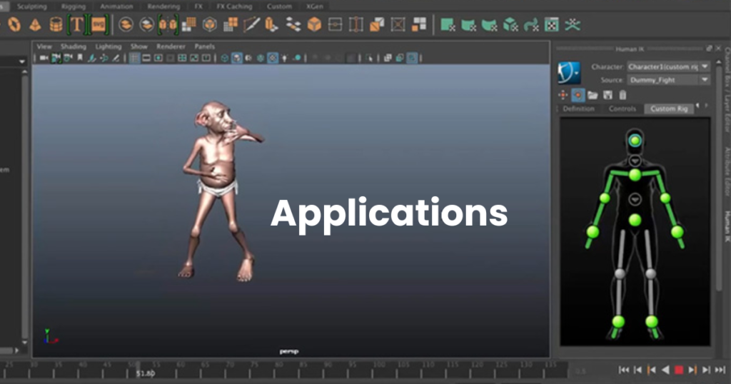 Applications of Character Rigging