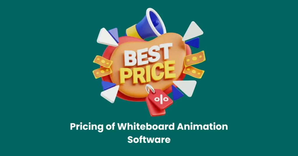 Pricing of Whiteboard Animation Software