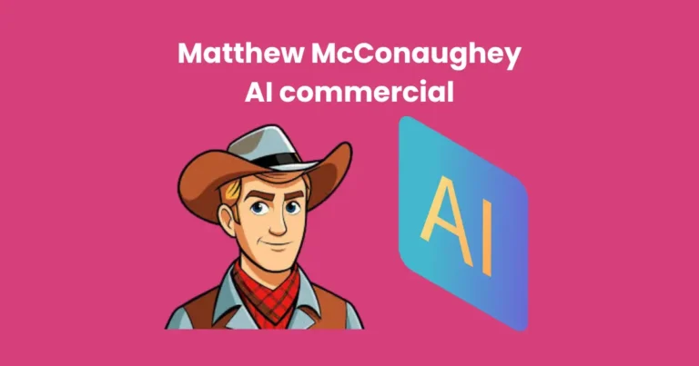 Matthew McConaughey AI commercial