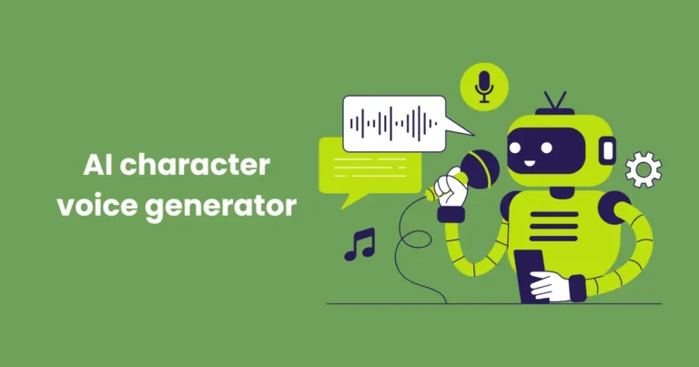 AI character voice generator