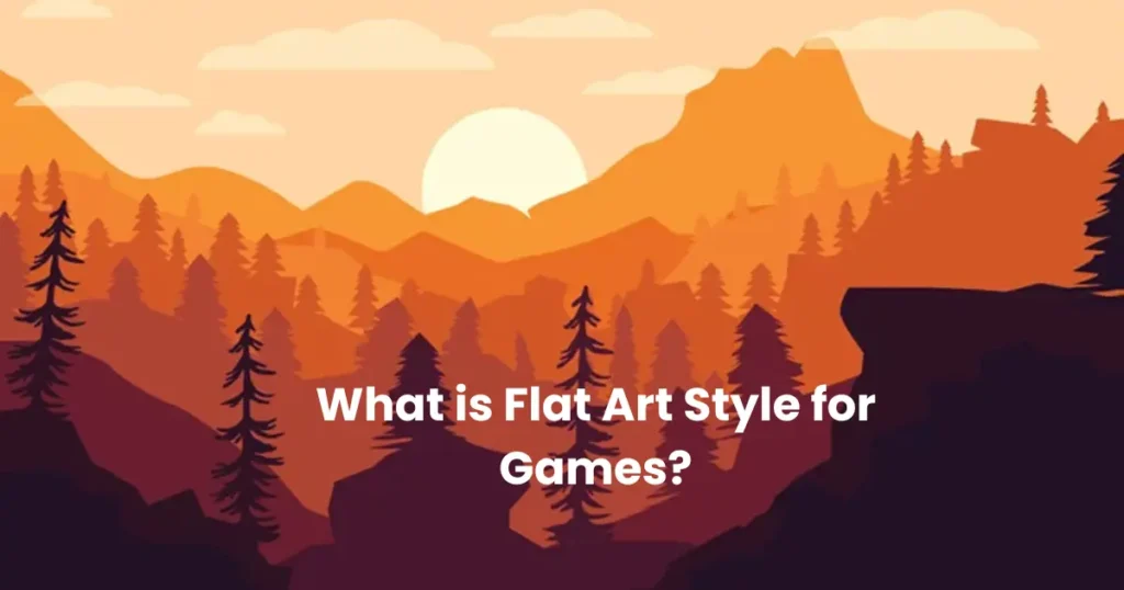 What is Flat Art Style for Games?