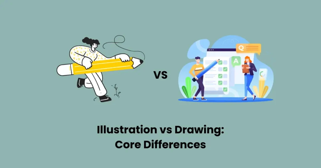 Illustration vs Drawing: Core Differences