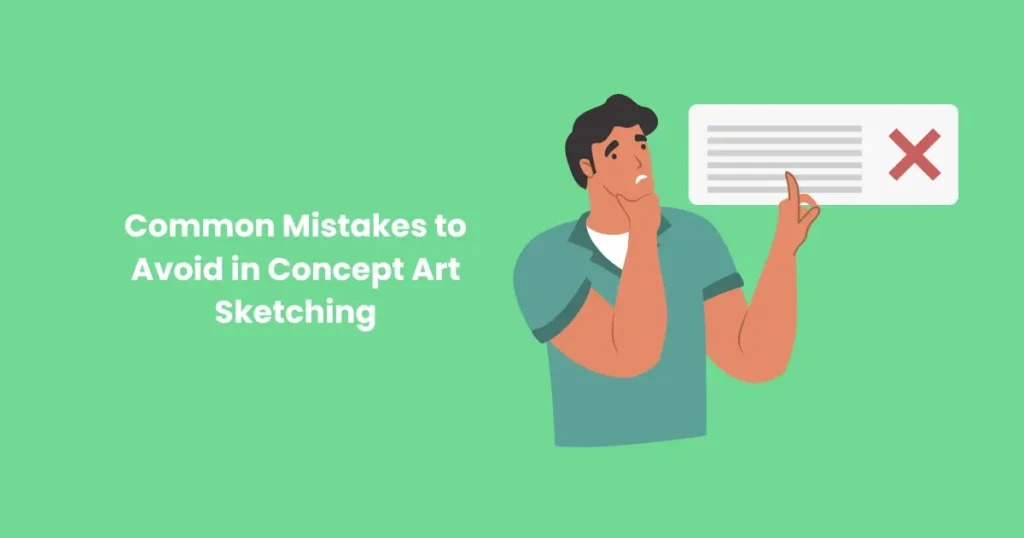 Common Mistakes to Avoid in Concept Art Sketching