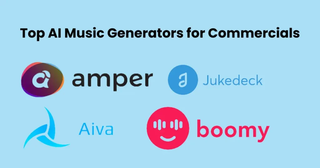 Top AI Music Generators for Commercials