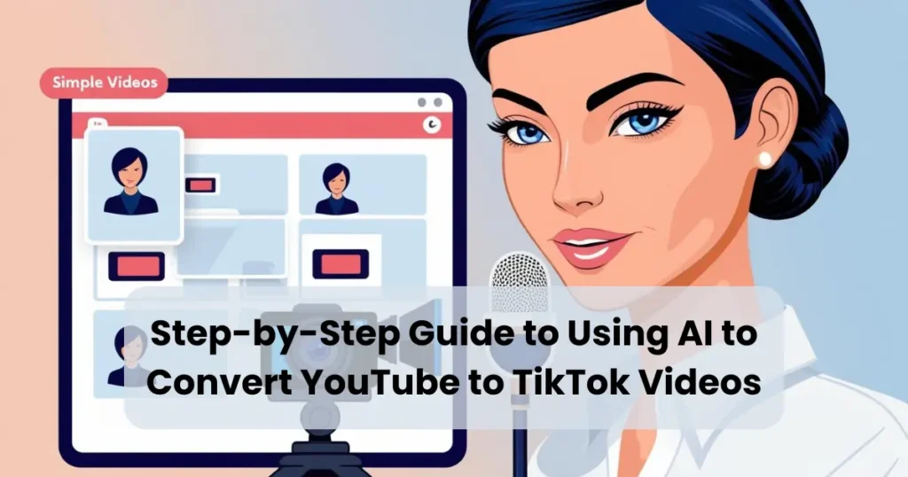 Step-by-Step Guide to Using AI to Convert YouTube to TikTok Videos