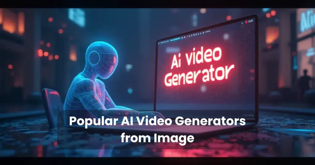 Popular AI Video Generators from Image