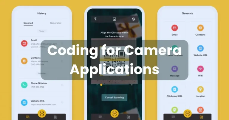 Coding for Camera Applications