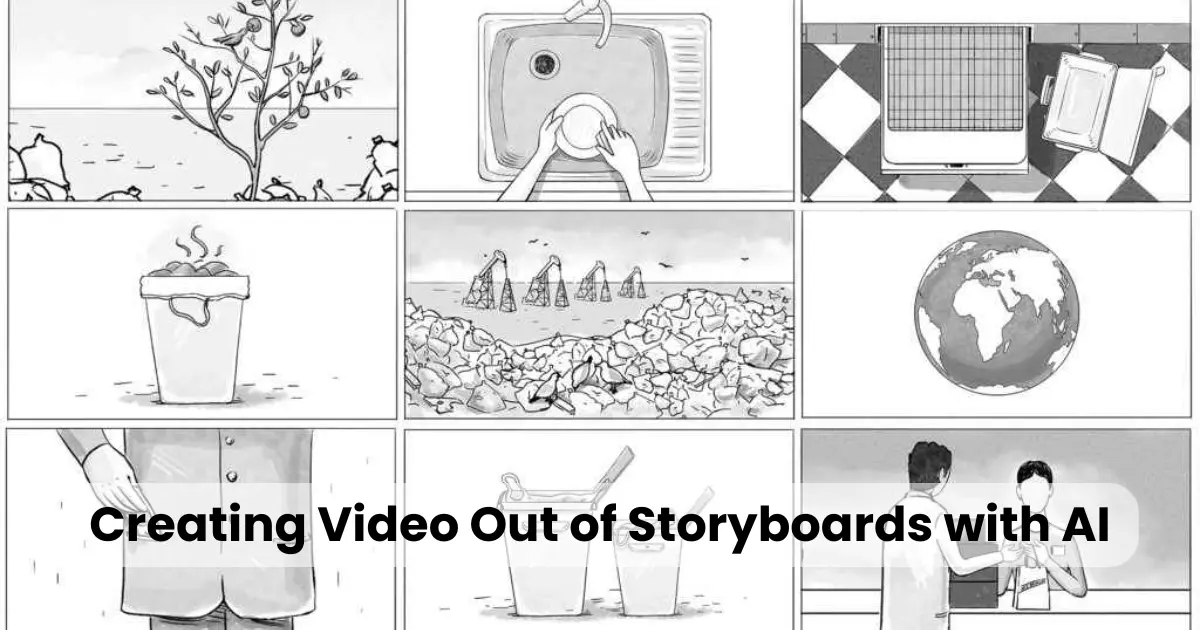 Creating Video Out of Storyboards with AI