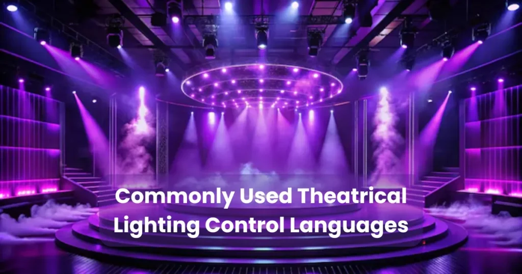 Commonly Used Theatrical Lighting Control Languages