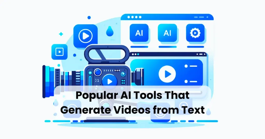 Popular AI Tools That Generate Videos from Text