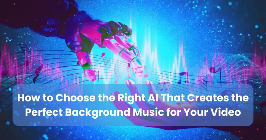 How to Choose the Right AI That Creates the Perfect Background Music for Your Video