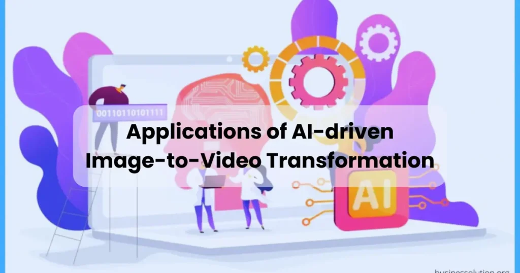 Applications of AI-driven Image-to-Video Transformation