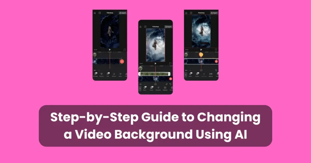 Step-by-Step Guide to Changing a Video Background Using AI