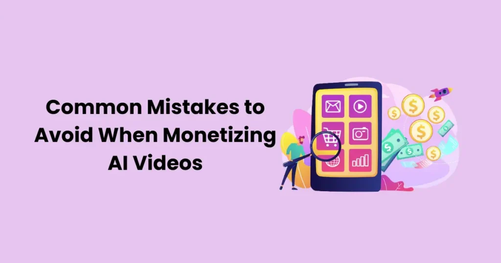 Common Mistakes to Avoid When Monetizing AI Videos