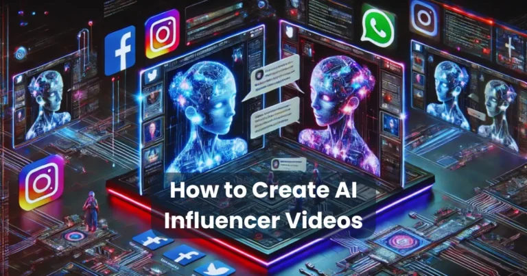 How to Create AI Influencer Videos