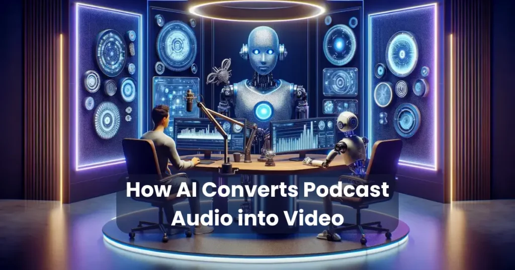 How AI Converts Podcast Audio into Video