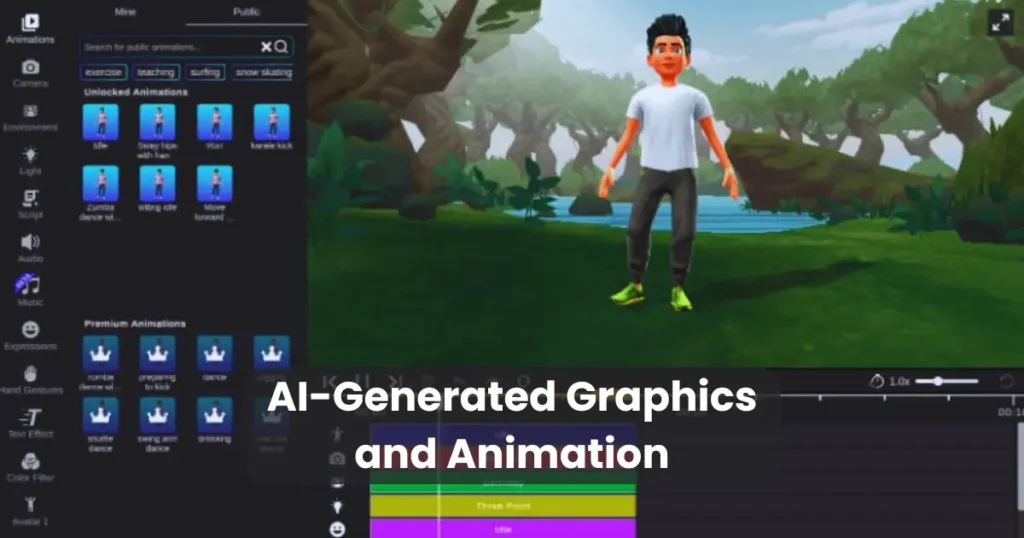 AI-Generated Graphics and Animation