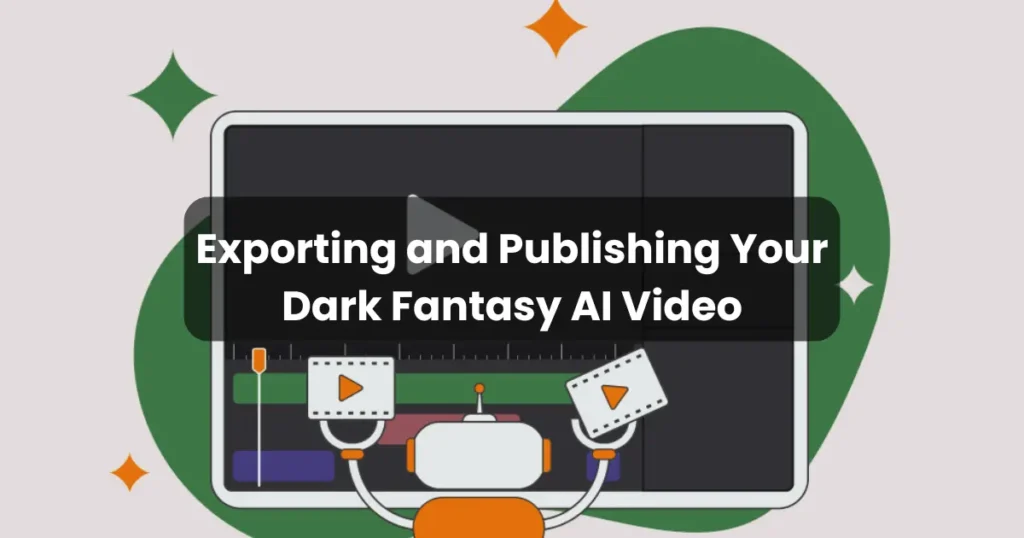 Exporting and Publishing Your Dark Fantasy AI Video