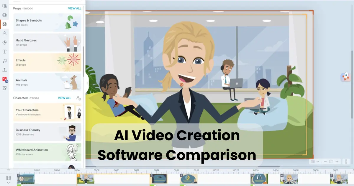AI Video Creation Software Comparison