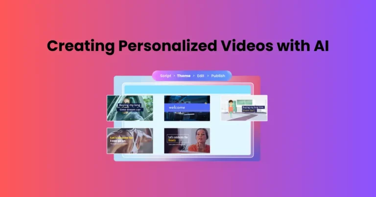 Creating Personalized Videos with AI