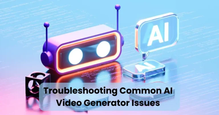 Troubleshooting Common AI Video Generator Issues