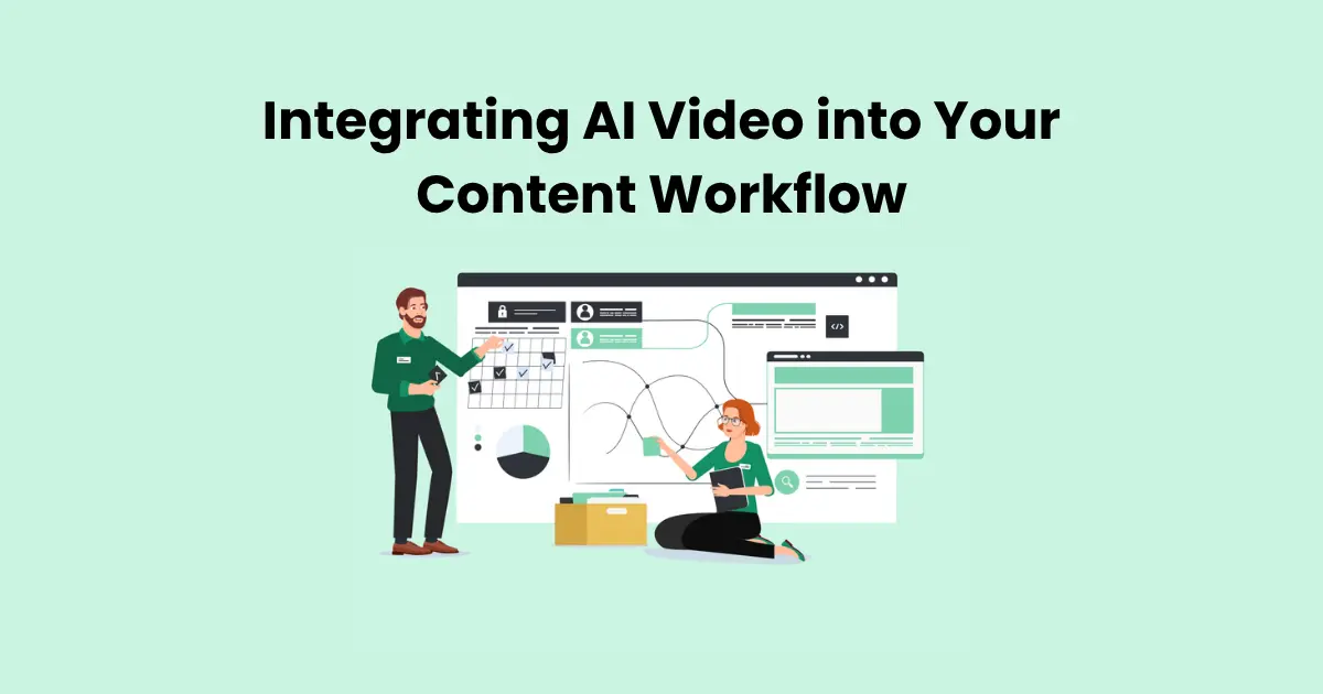 Integrating AI Video into Your Content Workflow