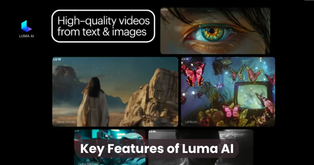Key Features of Luma AI