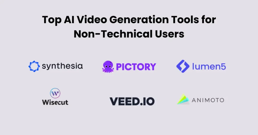 Top AI Video Generation Tools for Non-Technical Users