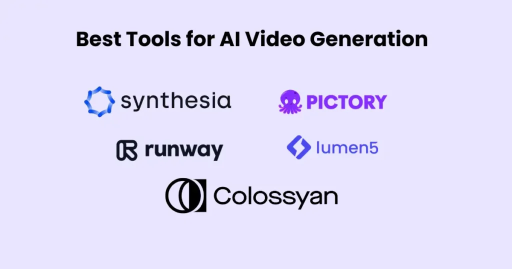Best Tools for AI Video Generation