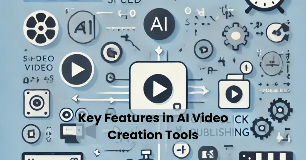 Key Features in AI Video Creation Tools