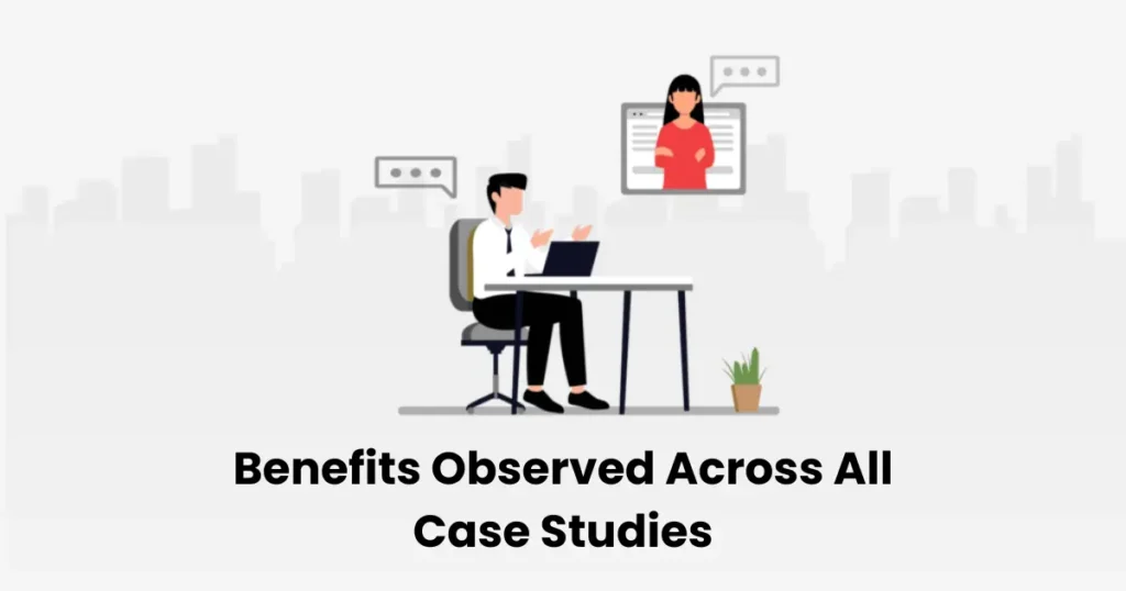 Benefits Observed Across All Case Studies