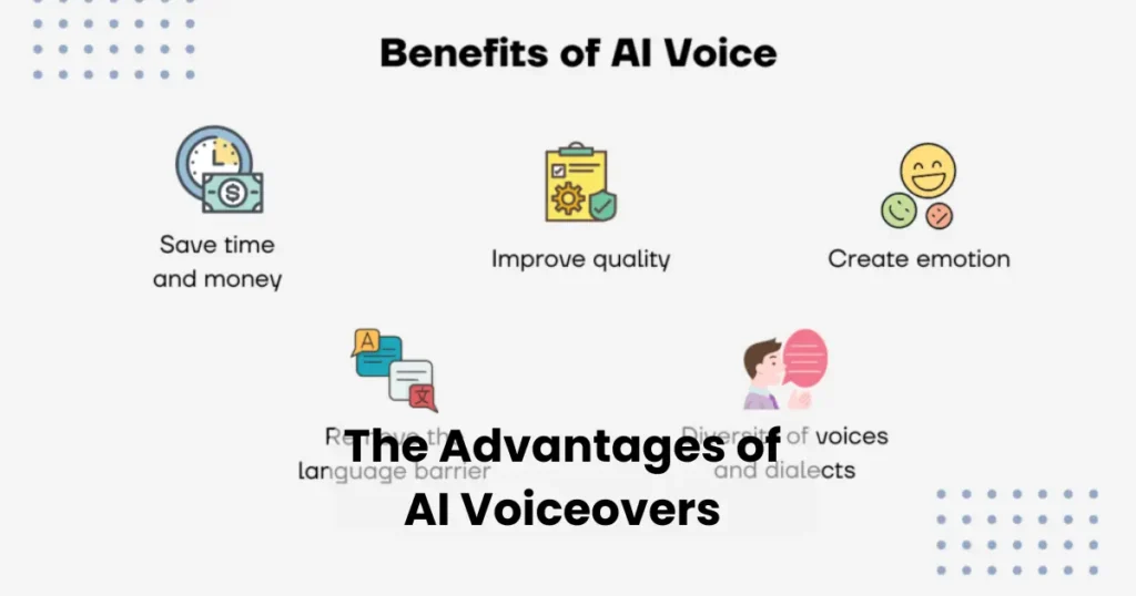 The Advantages of AI Voiceovers