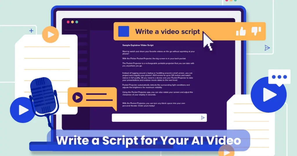 Write a Script for Your AI Video