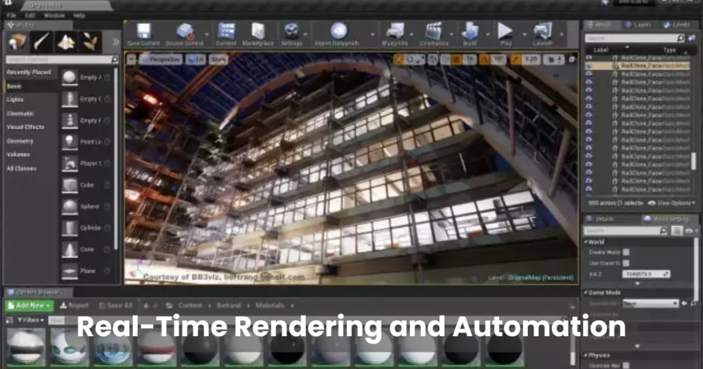 Real-Time Rendering and Automation