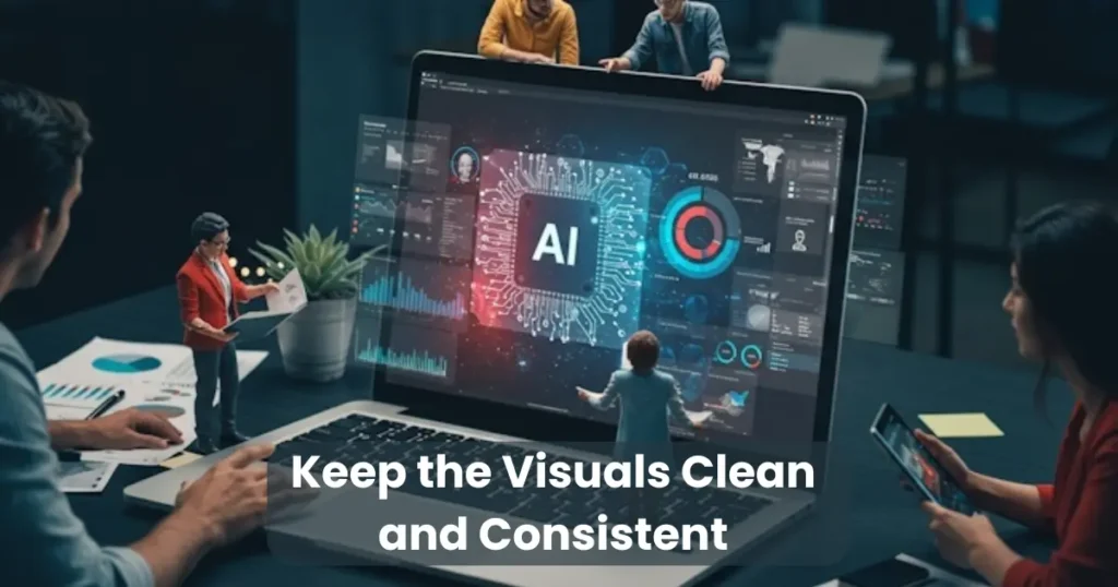 Keep the Visuals Clean and Consistent
