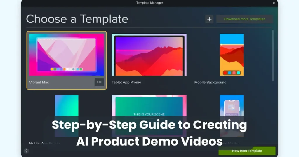Step-by-Step Guide to Creating AI Product Demo Videos