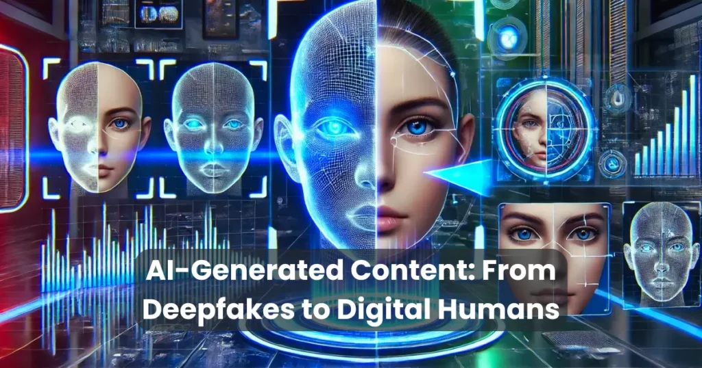 AI-Generated Content: From Deepfakes to Digital Humans