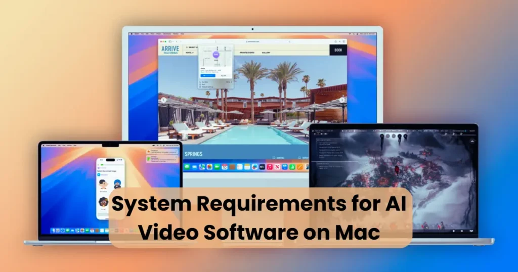 System Requirements for AI Video Software on Mac