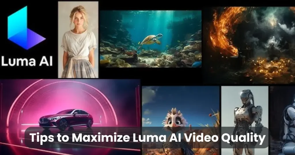 Tips to Maximize Luma AI Video Quality