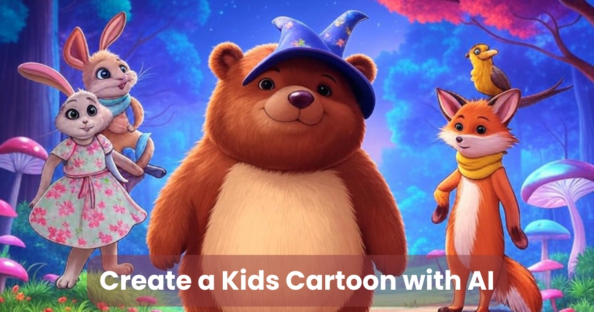 Create a Kids Cartoon with AI