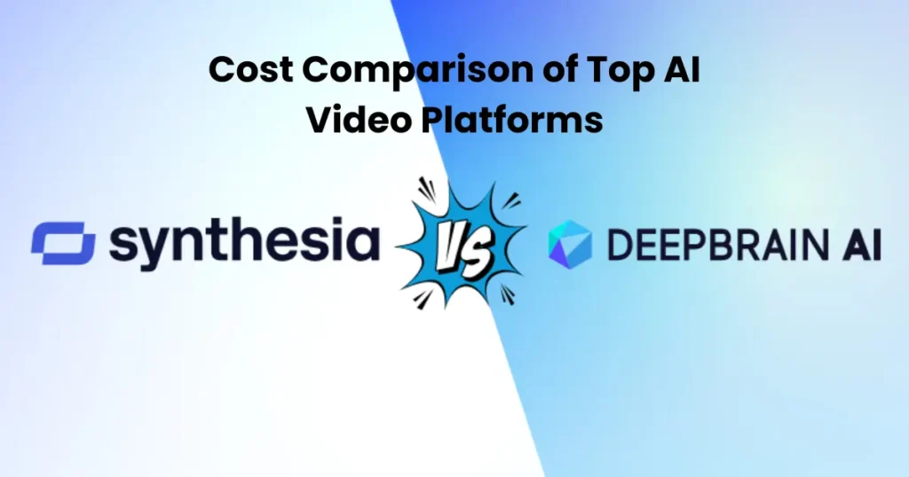 Cost Comparison of Top AI Video Platforms