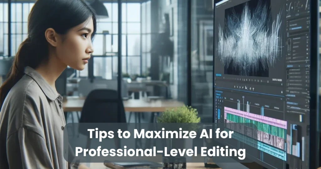 Tips to Maximize AI for Professional-Level Editing