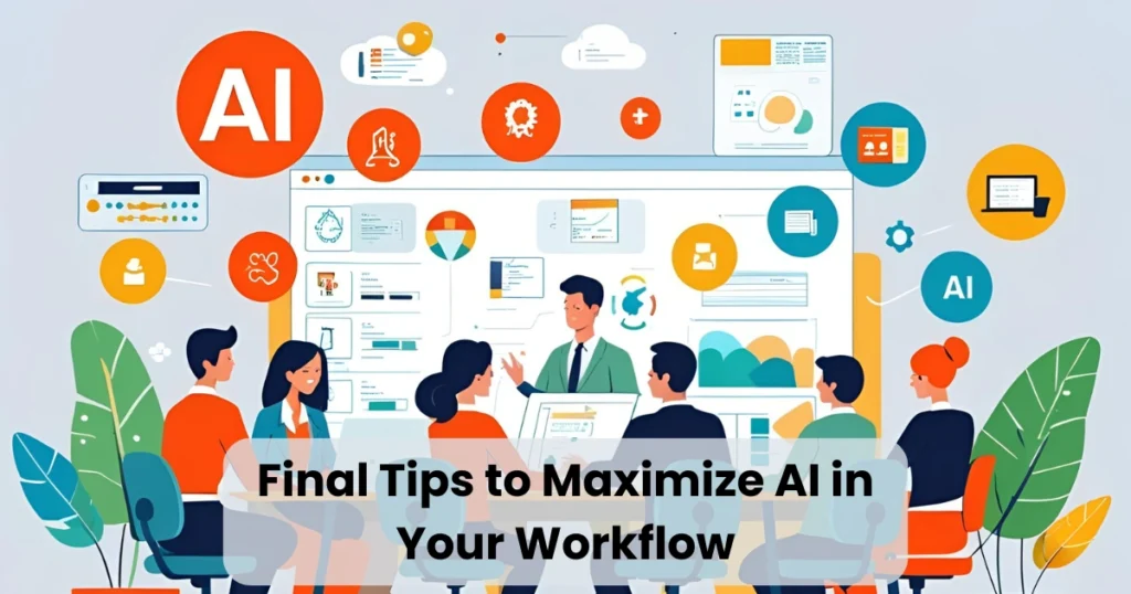 Final Tips to Maximize AI in Your Workflow
