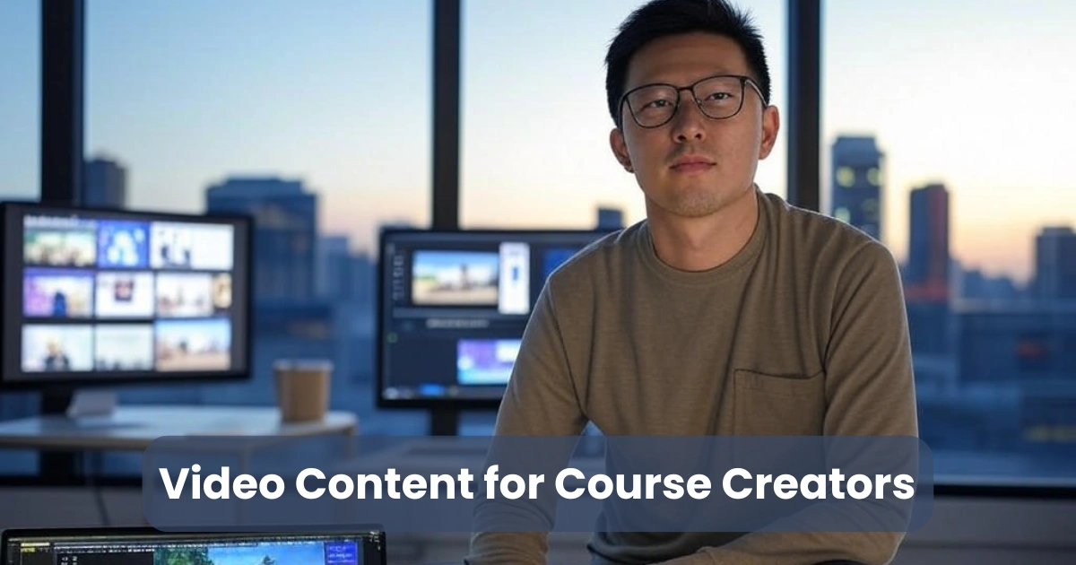 Video Content for Course Creators