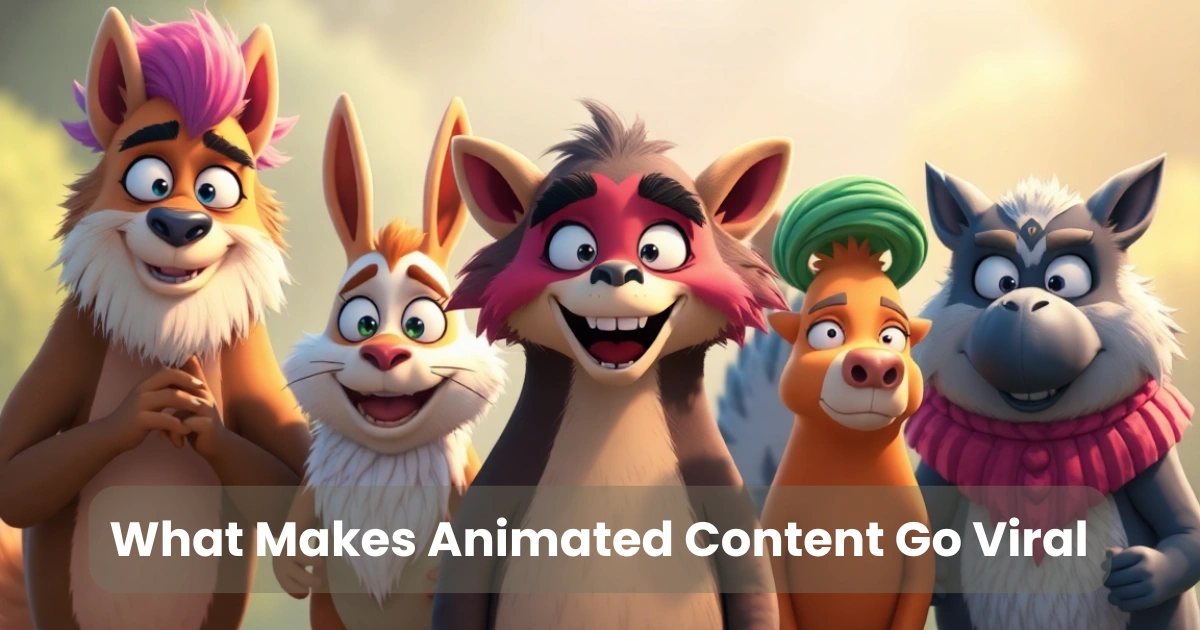 What Makes Animated Content Go Viral