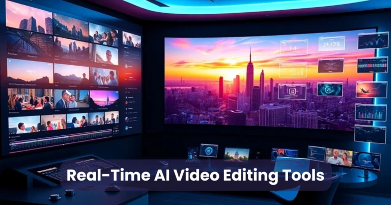 Real-Time AI Video Editing Tools