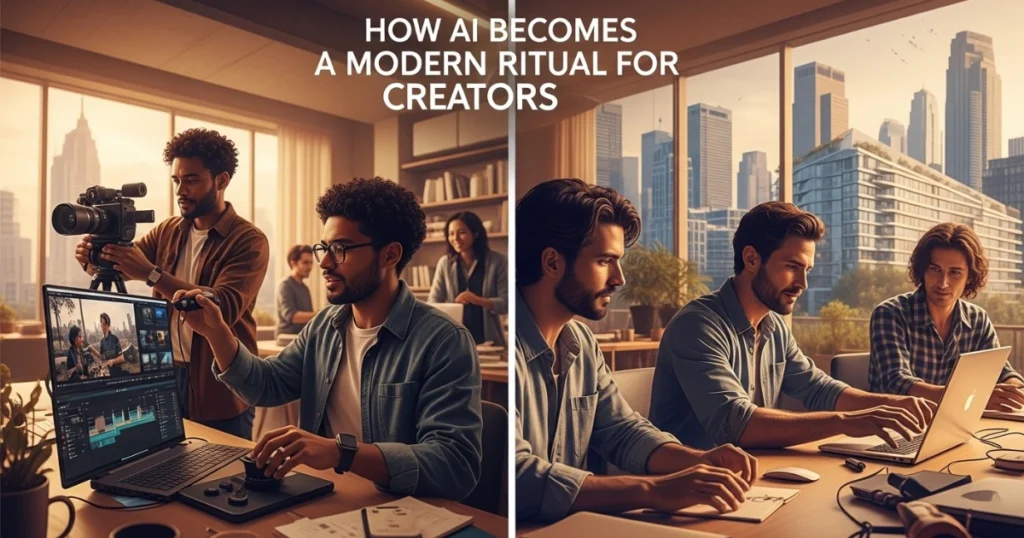 How AI Becomes a Modern Ritual for Creators