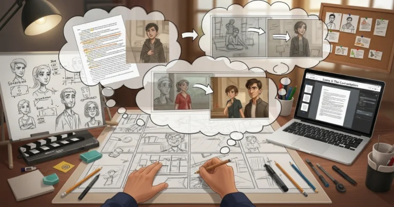 Building a Storyboard from a Script