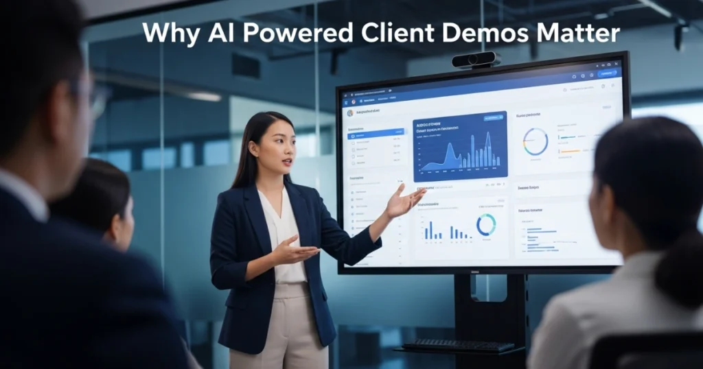 Why AI Powered Client Demos Matter