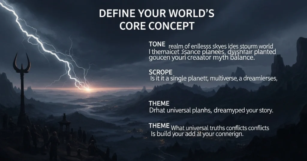 Step 1: Define Your World’s Core Concept